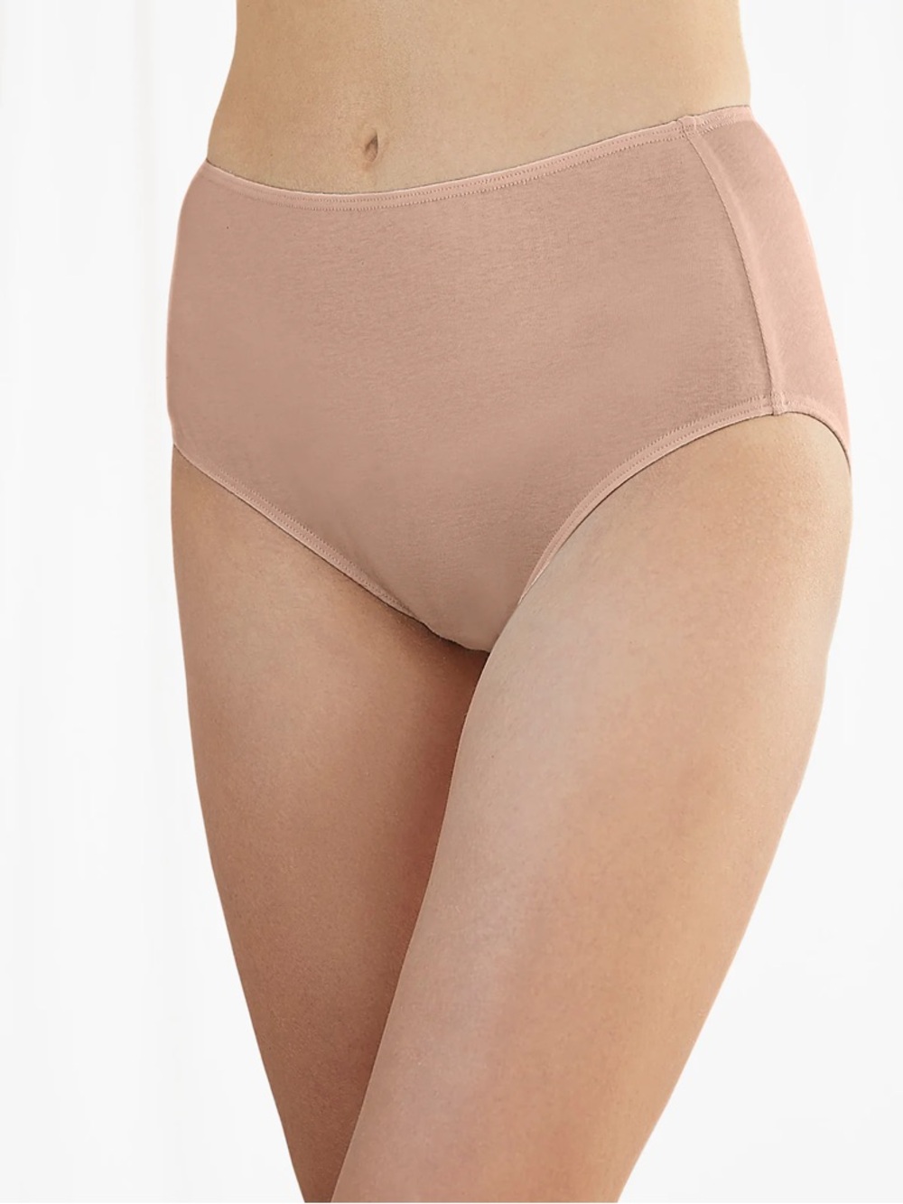 Blue Canoe Organic Cotton Classic Full-Coverage Briefs - nude- small - NWT